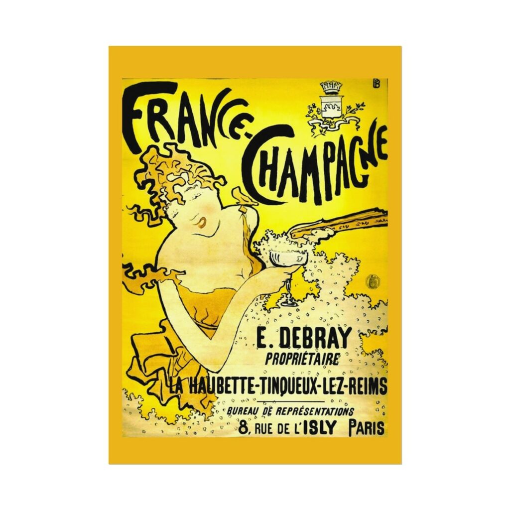 Affiche « France-Champagne » de Pierre Bonnard