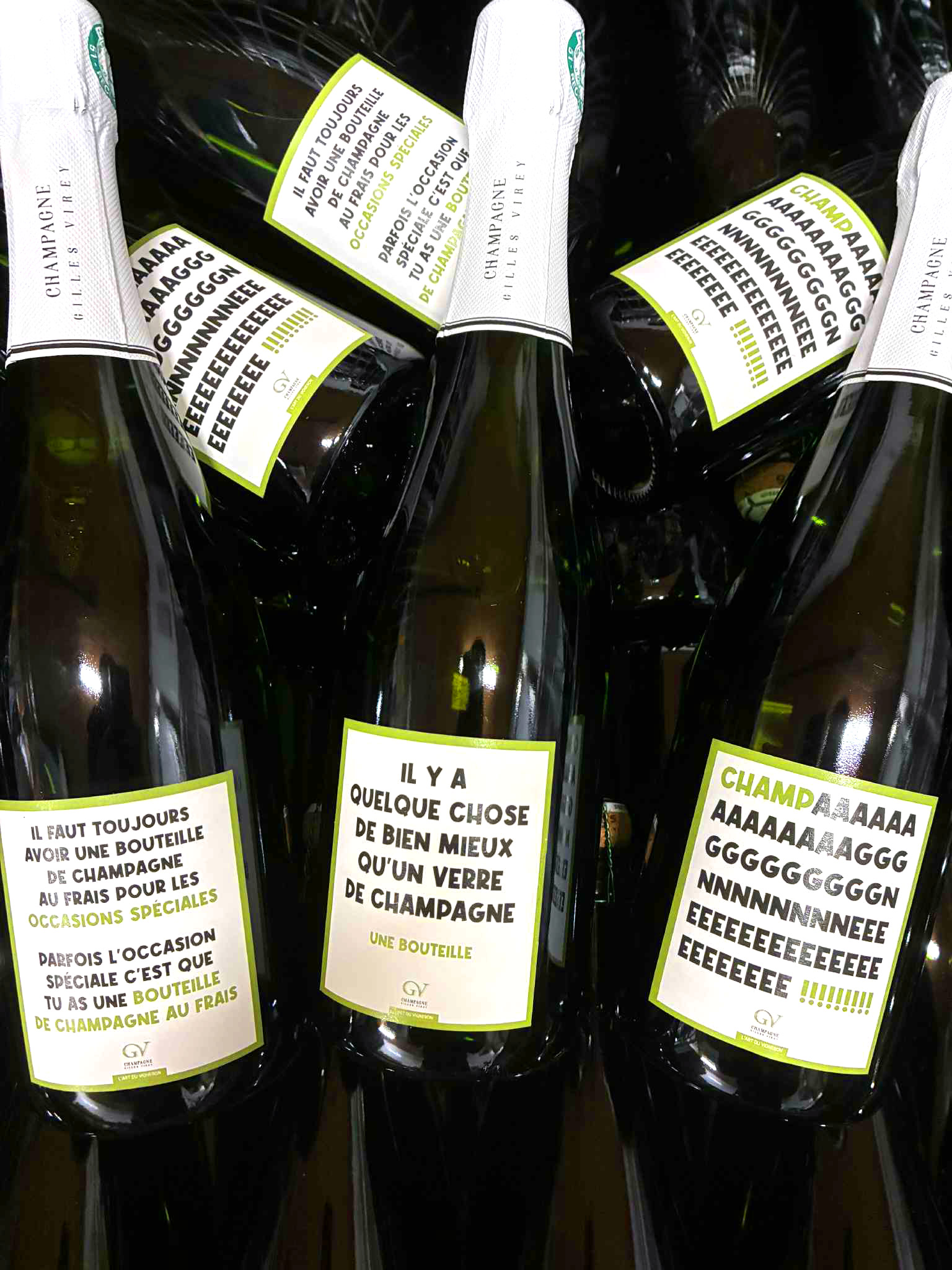Champagne spécial Noêl